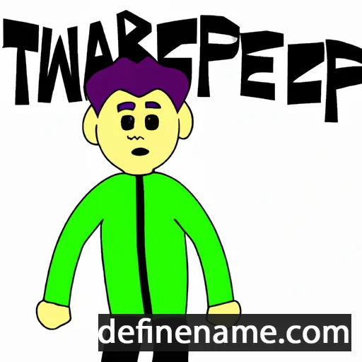 Tewakepare cartoon