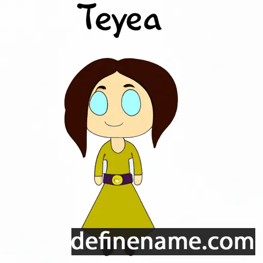 Teyva cartoon