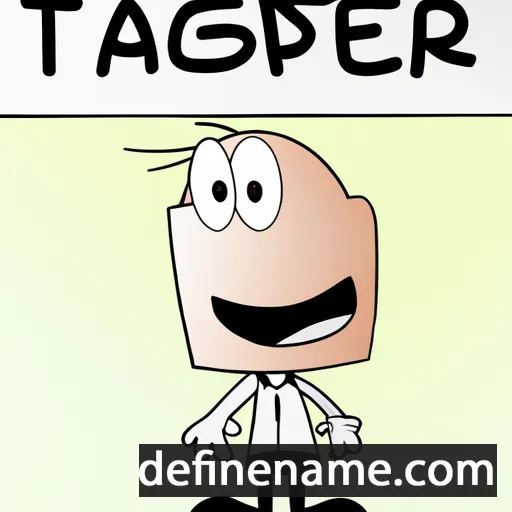 cartoon of the name Tgasper