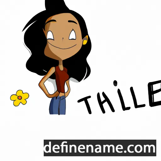 Thálie cartoon