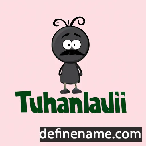 cartoon of the name Thanthullu