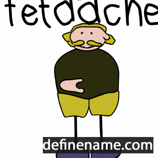 cartoon of the name Theodorich