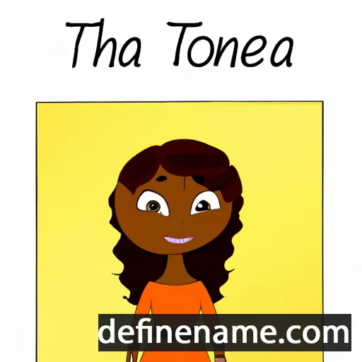 Theona cartoon