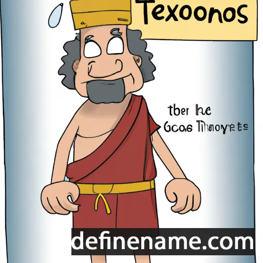 Theoxenos cartoon