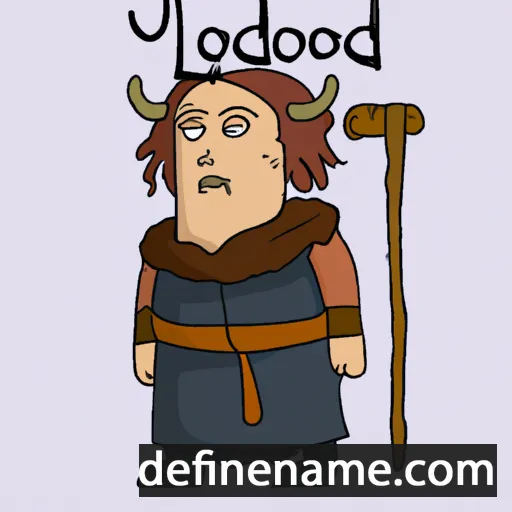 cartoon of the name Þóroddur