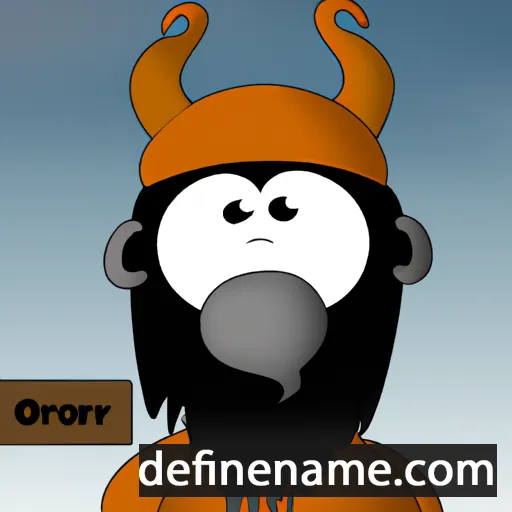 cartoon of the name Þórormr