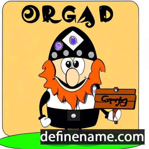 cartoon of the name Þorgarðr