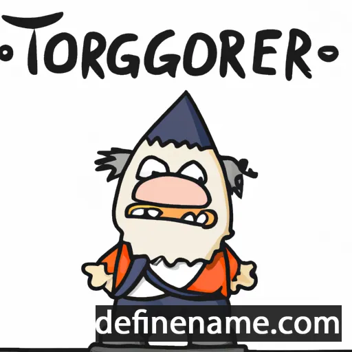 Þorgestur cartoon