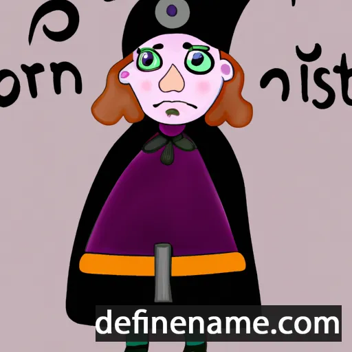 Þorstína cartoon