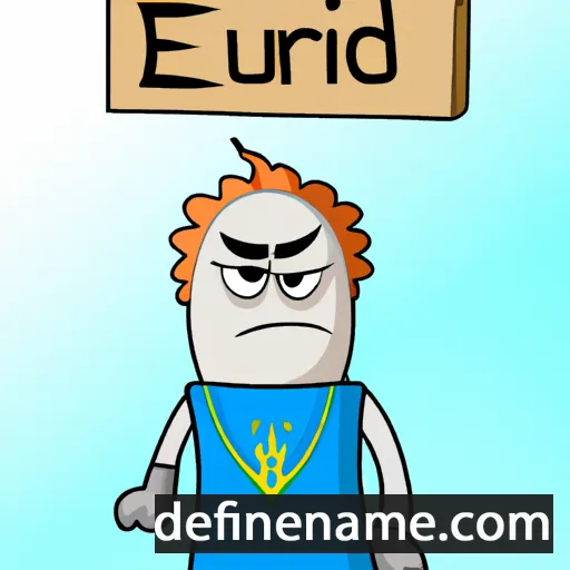 cartoon of the name Þuríður