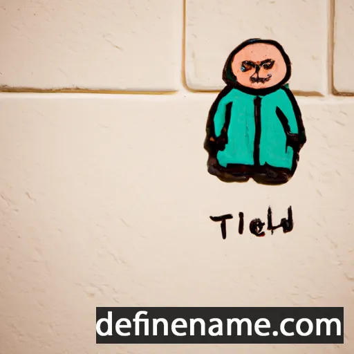 cartoon of the name Theudelind