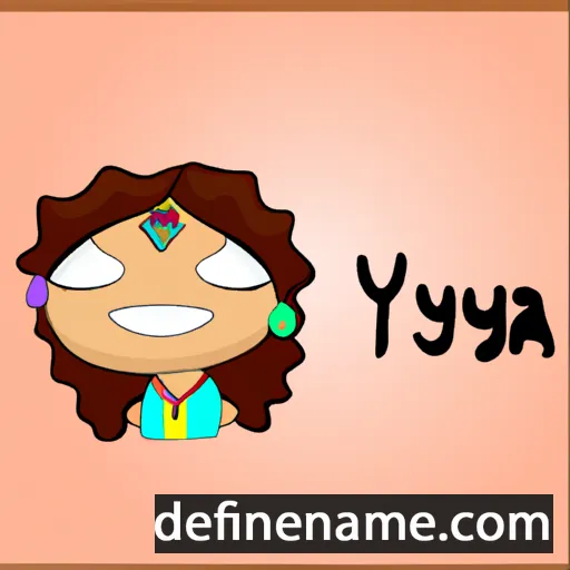 Theya cartoon