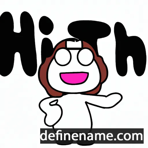 cartoon of the name Thit