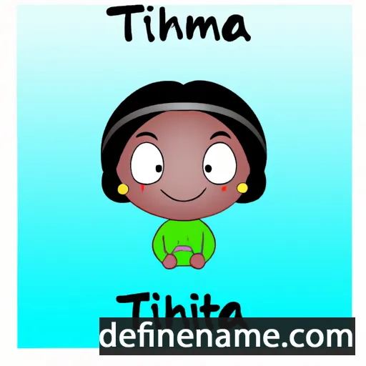 Thitima cartoon