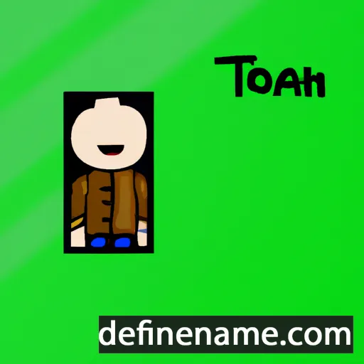 cartoon of the name Thofan