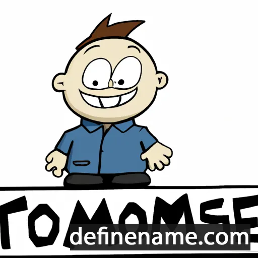 cartoon of the name Thomaase