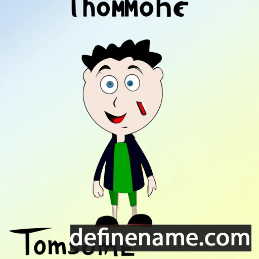 cartoon of the name Thomsine