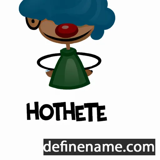 cartoon of the name Thorette