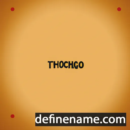 cartoon of the name Thorgyth