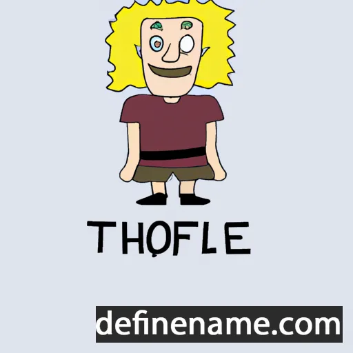 cartoon of the name Thorlejf