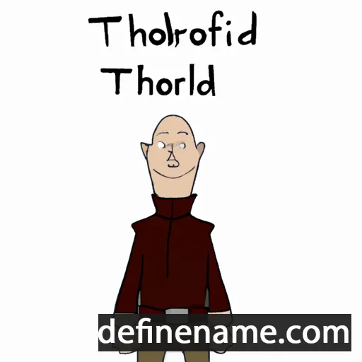 cartoon of the name Thorold