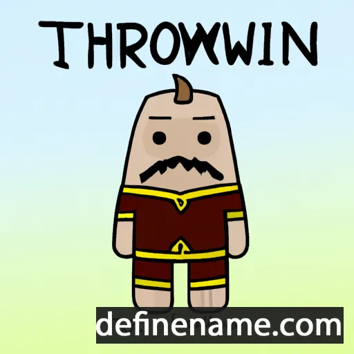 cartoon of the name Thorwin