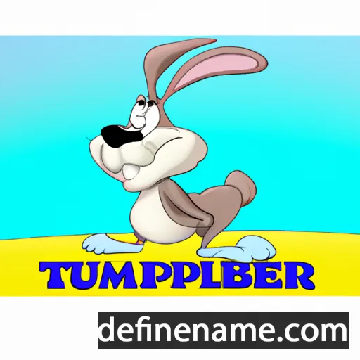 cartoon of the name Thumper