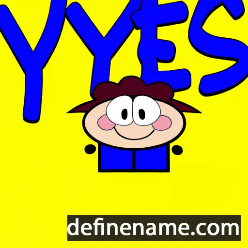 cartoon of the name Thys