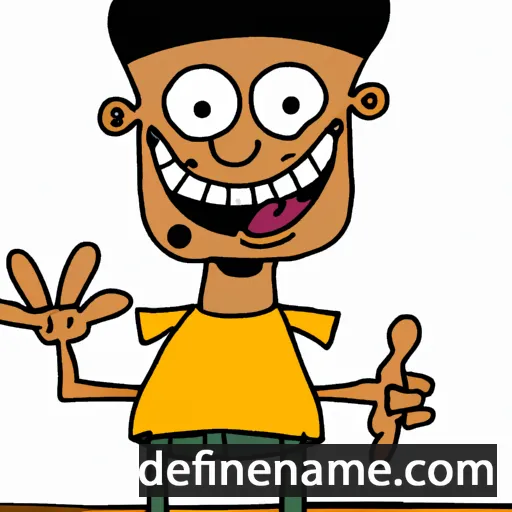 cartoon of the name Tião