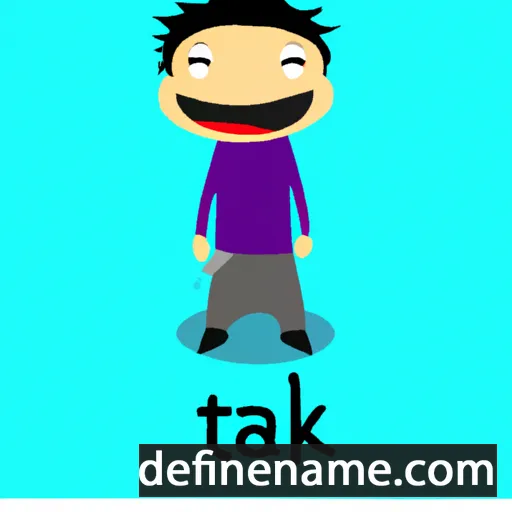 cartoon of the name Tiaki