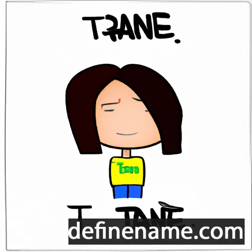 Tiane cartoon