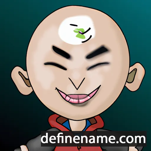 cartoon of the name Tianfeng