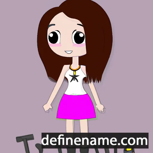 cartoon of the name Tiarna