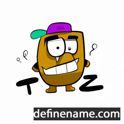 cartoon of the name Tiburz