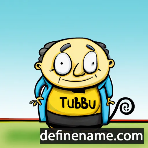 cartoon of the name Tiburzio