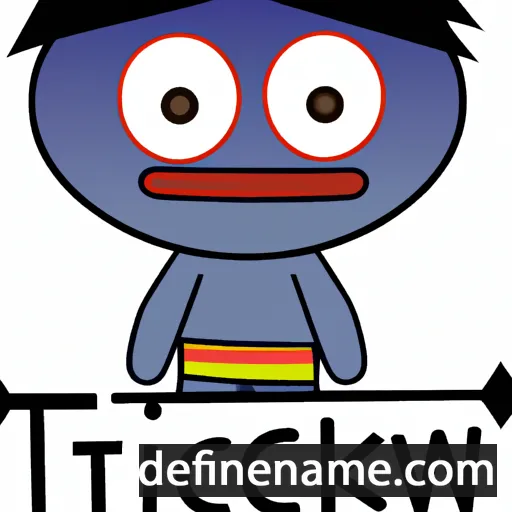 cartoon of the name Ticwtkwa