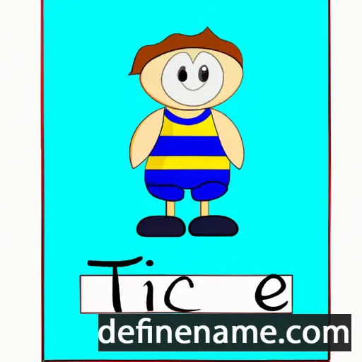 Tiece cartoon