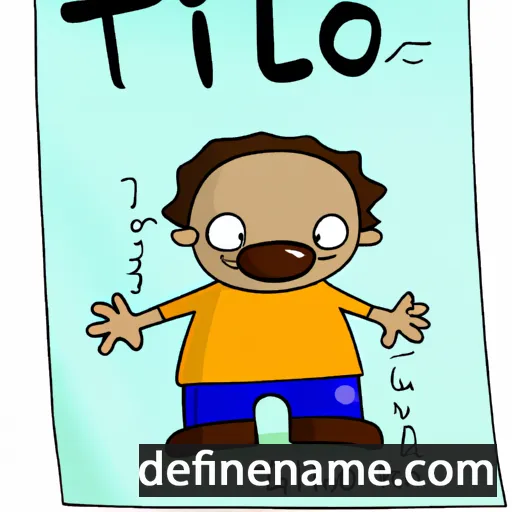 Tilio cartoon