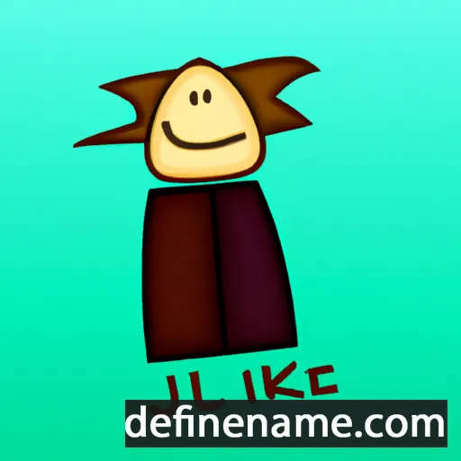 cartoon of the name Tilke