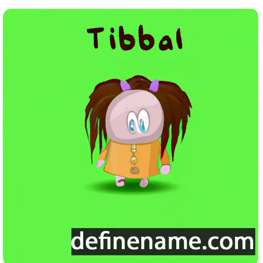 cartoon of the name Tillabibi