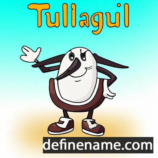 cartoon of the name Tillagul