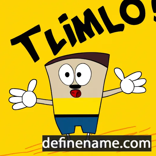 cartoon of the name Tillmão