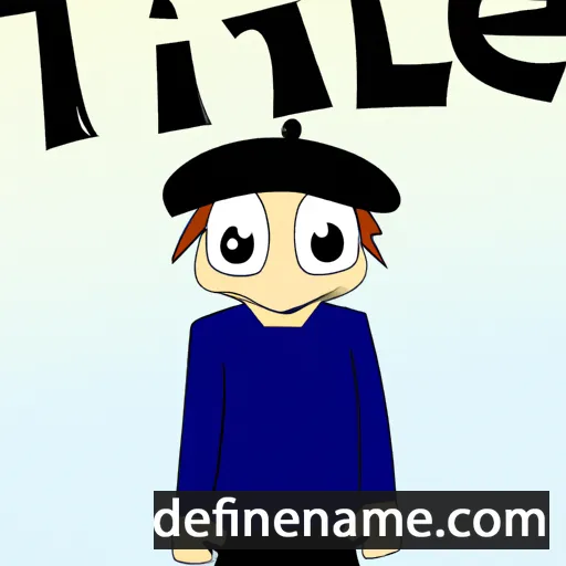 cartoon of the name Tilse