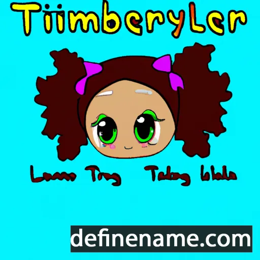 cartoon of the name Timberlyn