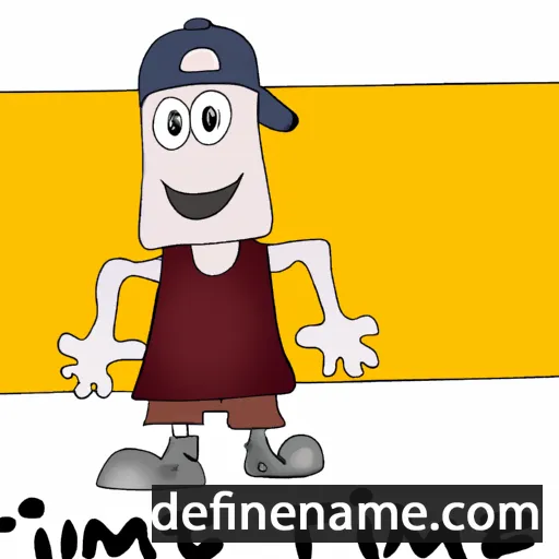 cartoon of the name Timme