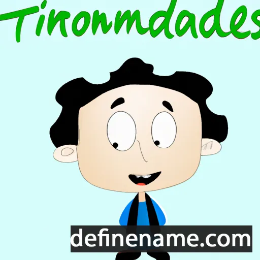 cartoon of the name Timonides