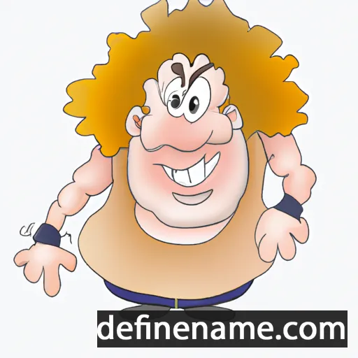 cartoon of the name Timote