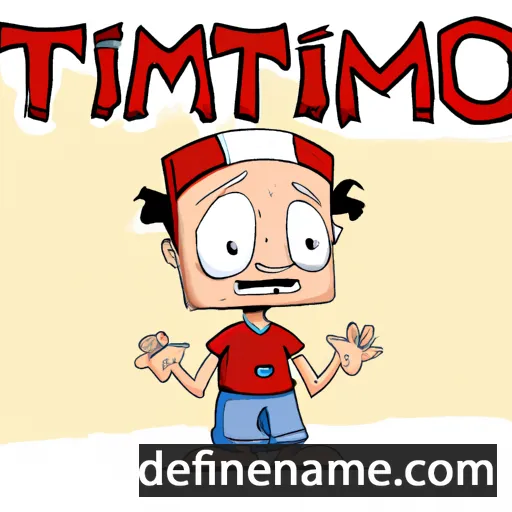 Timotije cartoon