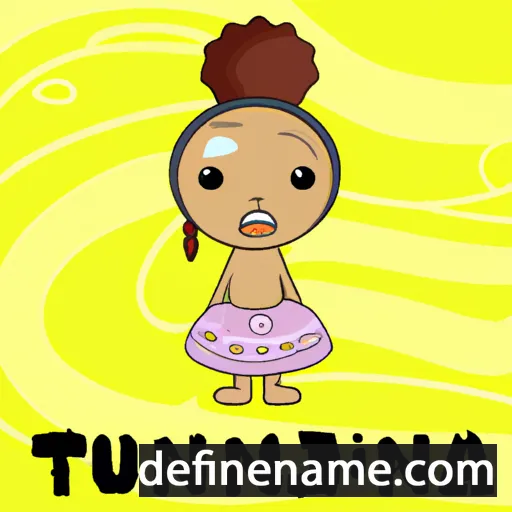 cartoon of the name Tinabuna