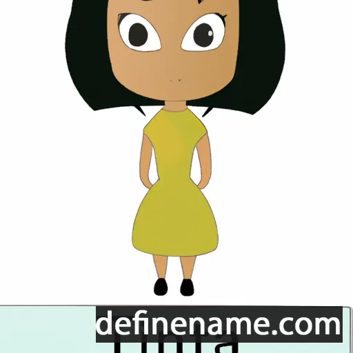 cartoon of the name Tinetta